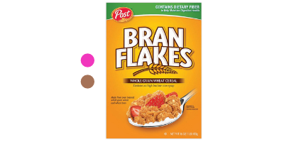 Pink Circle. Brown Circle.