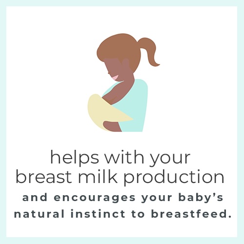 Skin-to-skin helps with your breast milk production and encourages your baby's natural instinct to breastfeed. 